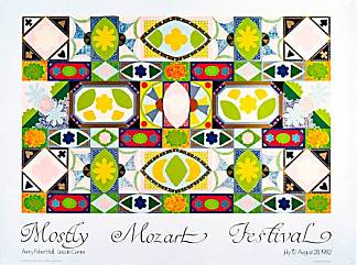 主要是莫扎特音乐节海报 Mostly Mozart Festival Poster (1982)，乔西·科兹洛夫
