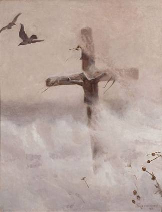 在暴风雪中穿越 Cross in the blizzard (1907)，约瑟夫·切尔蒙斯基