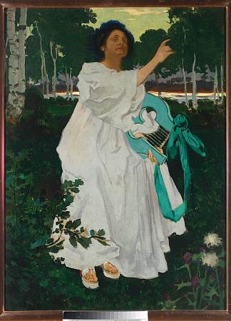 缪斯 Muse (c.1897; Poland                     )，约瑟夫·梅侯菲