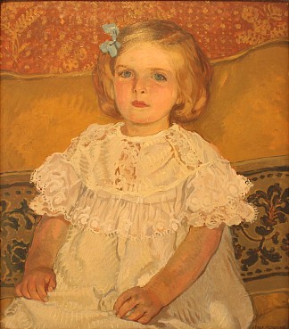 一个女孩的肖像 Portrait of a Girl，约瑟夫·梅侯菲