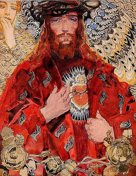 耶稣的圣心 The Sacred Heart of Jesus (1911; Poland  )，约瑟夫·梅侯菲