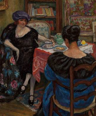 茶杯（参观） Filiżanka Herbaty (wizyta) (1922)，约泽夫·潘基奇斯