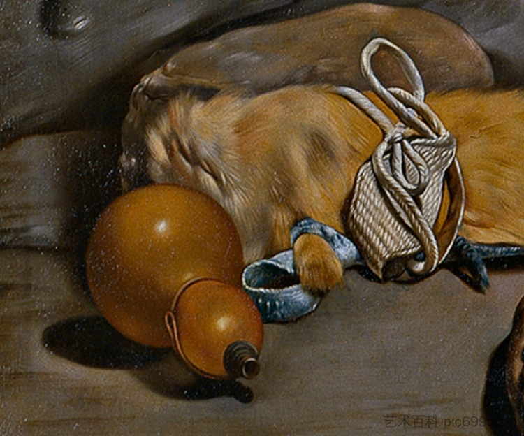牧羊人的崇拜(局部) The Adoration of the Shepherds (detail) (c.1613),胡安·包蒂斯塔·马伊诺