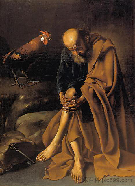 圣彼得的眼泪 Les Larmes De Saint Pierre (1610)，胡安·包蒂斯塔·马伊诺