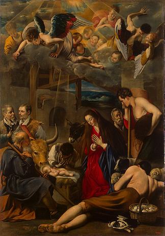 牧羊人的崇拜 Adoration of the Shepherds (c.1613)，胡安·包蒂斯塔·马伊诺