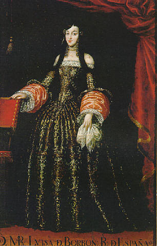 奥尔良的玛丽·路易丝（1662-1689）的肖像，西班牙王后 Portrait of Marie Louise of Orléans (1662–1689), Queen consort of Spain，胡安·卡雷诺·德·米兰达