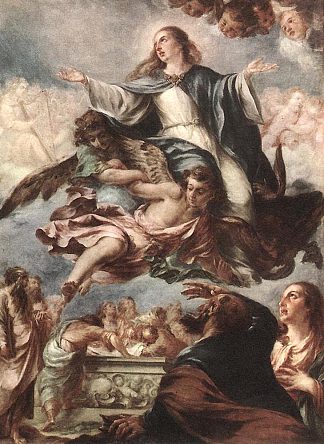 圣母升天 Assumption of the Virgin (1659; Spain                     )，朱安·德·瓦尔德斯·里尔