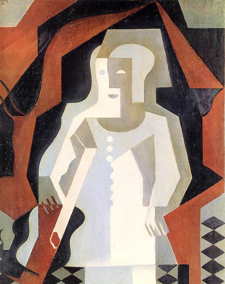 皮埃罗 Pierrot (1919)，胡安·格里斯
