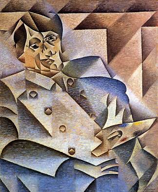 巴勃罗·毕加索的肖像 Portrait of Pablo Picasso (1912)，胡安·格里斯