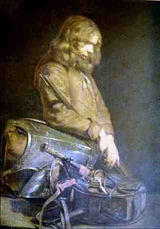 一个男人的肖像 Portrait of a Man (1633)，朱迪丝·雷斯特
