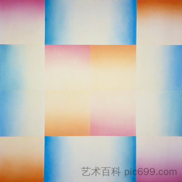 大蓝粉色 Big Blue Pink (1971)，朱迪·芝加哥