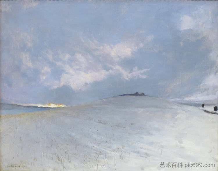 雪效应，达姆维勒斯 Snow Effect, Damvillers (1882)，巴斯蒂昂·勒帕热