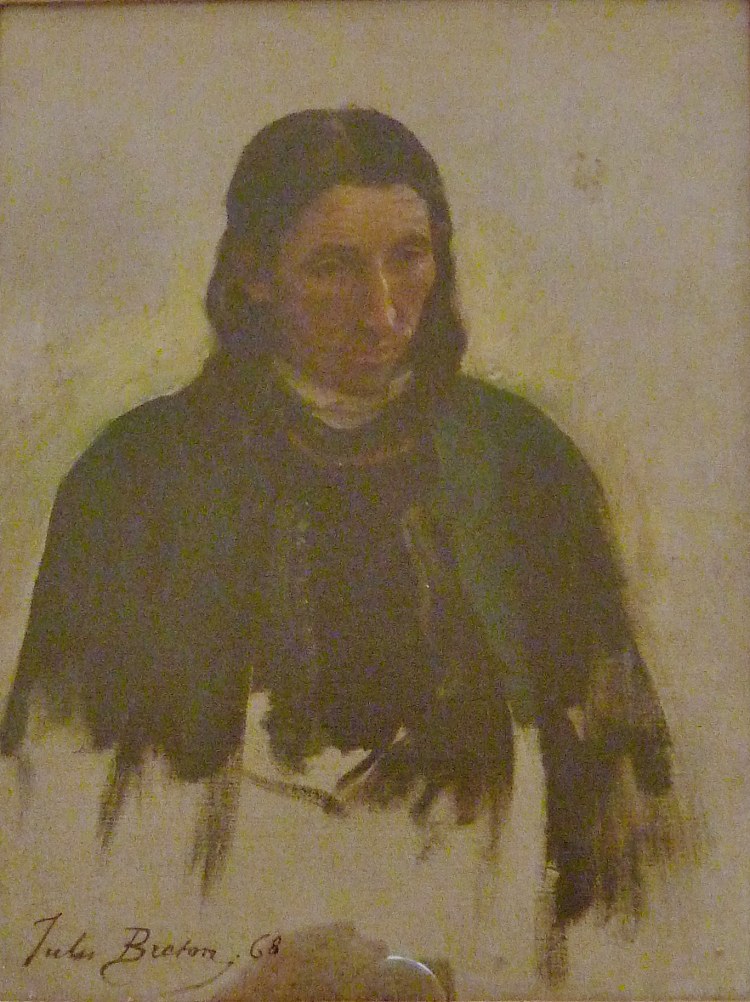 凯拉兹的珠子 The beadle of Kerlaz (1868)，朱利叶斯·布雷顿