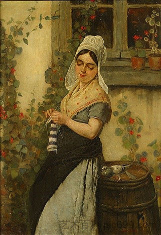 裁缝 The Seamstress，朱利叶斯·布雷顿