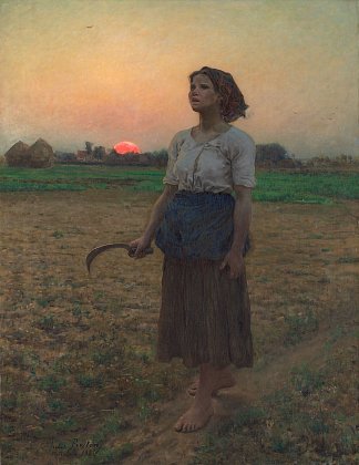 云雀之歌 The Song of the Lark (1884)，朱利叶斯·布雷顿