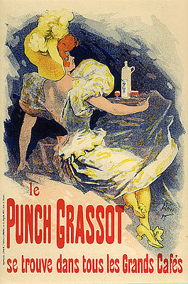 格拉索特的拳头 Le Punch de Grassot (1890)，朱尔斯·谢雷特