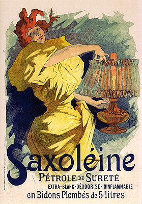 萨克森油，安全油 Saxoléine, Pétrole de sureté (1895)，朱尔斯·谢雷特