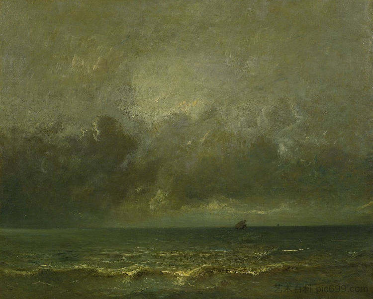 暴风雨前的平静 Calm before the storm (1870)，朱班·杜雷