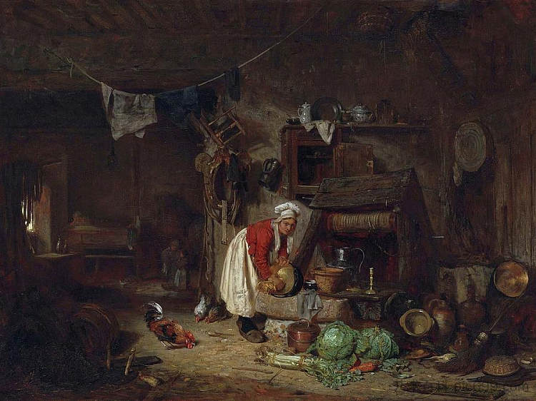 浆果中的农场内部 Farm Interior In The Berry，朱班·杜雷