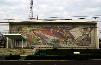 创世纪（曼加利亚文化之家壁画） Genesis (Mural for the House of Culture in Mangalia) (1959 – 1962; Mangalia,Romania                     )，朱勒佩拉赫