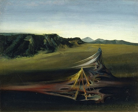 有机景观 Organic Landscape (1932)，朱勒佩拉赫