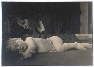 我的孙子阿奇 尤金·卡梅隆的儿子 R.A. 2岁零3个月 My Grand Child Archie Son of Eugene Cameron R.A. Aged 2 Years & 3 Months (1865)，玛格丽特·卡梅隆