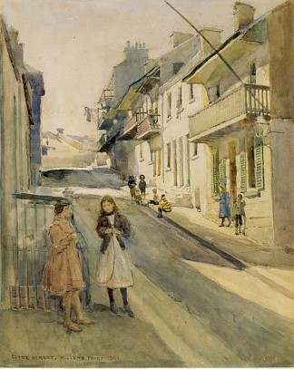 克莱德街，米勒角 Clyde St, Miller’s Point (1901)，朱利安·艾斯通