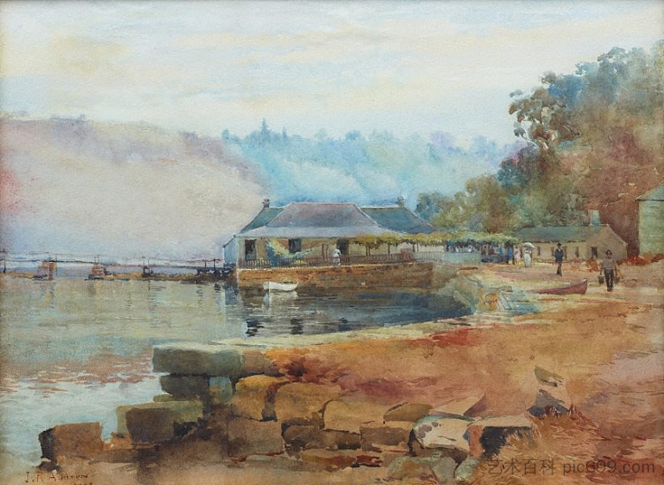 莫斯曼湾 Mosman's Bay (1888)，朱利安·艾斯通