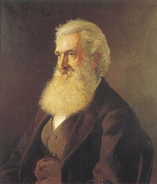 路易斯·布韦洛的肖像 Portrait of Louis Buvelot (1880)，朱利安·艾斯通