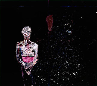 安迪·沃霍尔的肖像 Portrait of Andy Warhol (1982)，朱利安·施纳贝尔