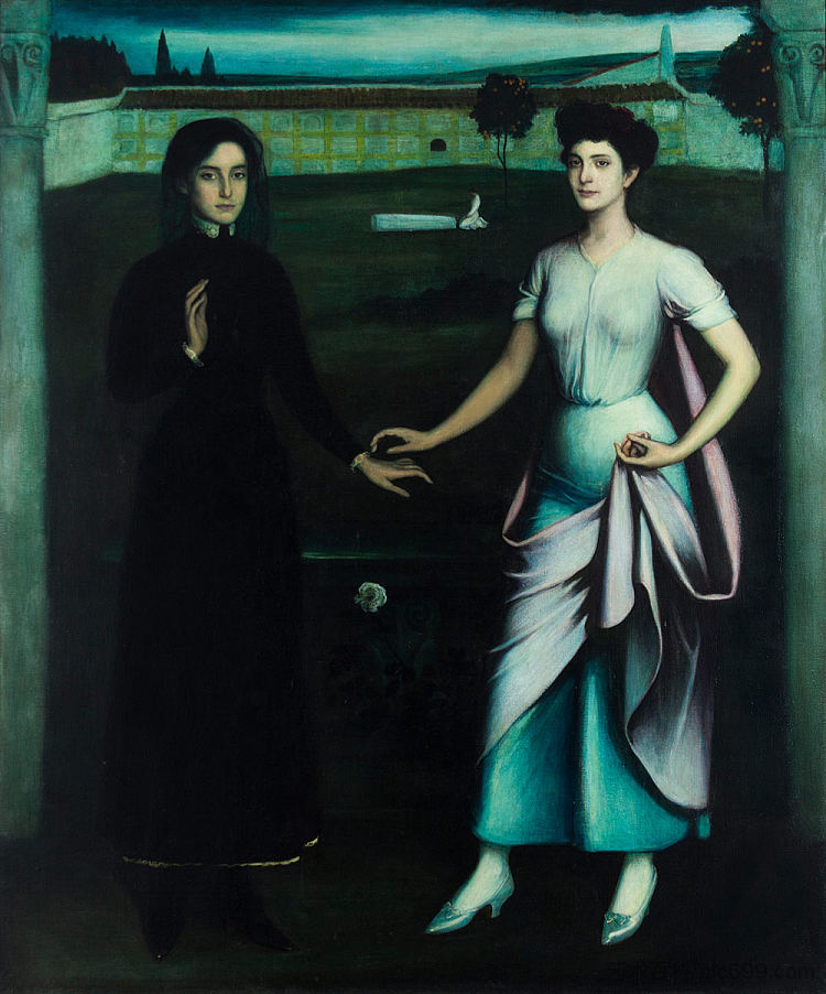 神圣的爱,亵渎的爱 Amor sagrado, amor profano (1908),胡利奥·罗梅罗·代·托里斯