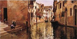 运河 The Canal (1887)，朱利叶斯·勒布朗·斯图尔特