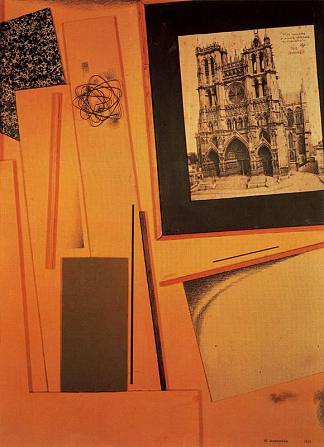拼贴 Collage (1919)，尤里·安年科夫