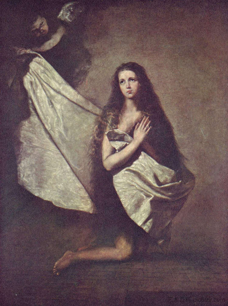 监狱中的圣艾格尼丝 St. Agnes in Prison (1641; Naples,Italy ),胡塞佩·德·里贝拉
