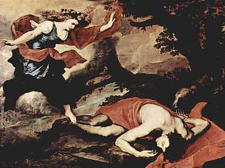 维纳斯和阿多尼斯 Venus und Adonis (1637; Naples,Italy                     )，胡塞佩·德·里贝拉