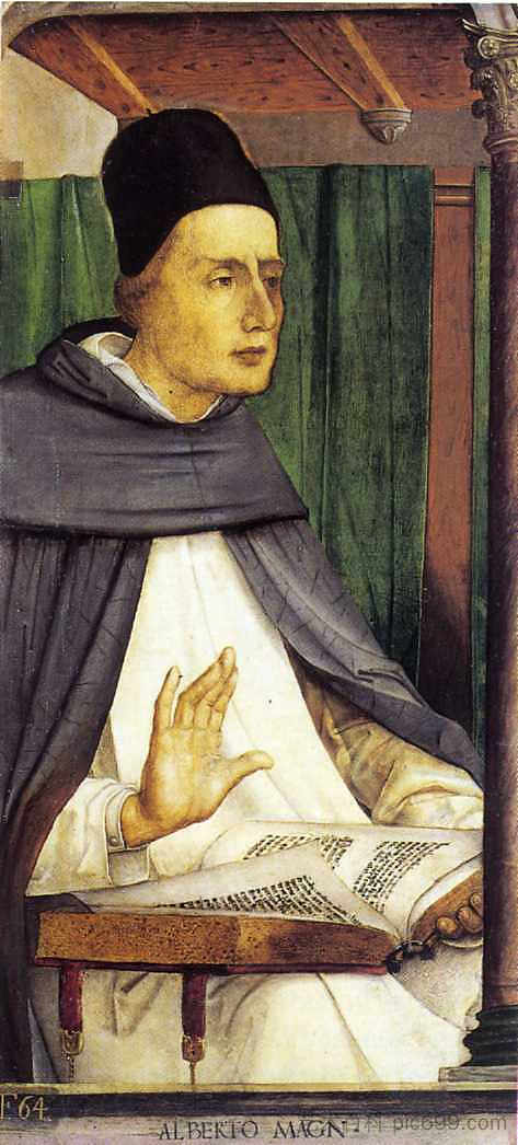 阿尔伯特大帝 Alberto Magno (c.1472 - c.1476)，尤斯图斯·范根特