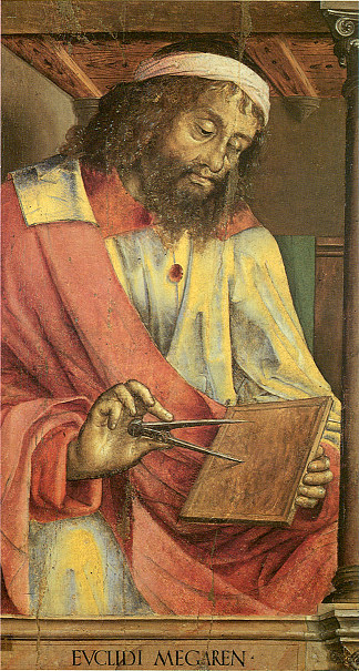 欧几里得 Euclid (c.1474)，尤斯图斯·范根特
