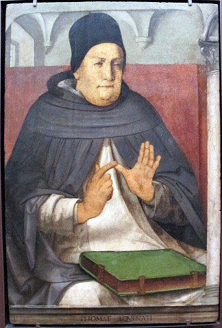 圣托马斯·阿奎那 Saint Thomas Aquinas (c.1476)，尤斯图斯·范根特