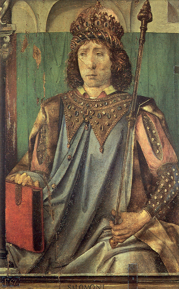 所 罗 门 Solomon (c.1474)，尤斯图斯·范根特