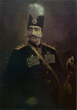 纳赛尔·丁·沙阿·卡扎尔的肖像 Portrait of Naser al-Din Shah Qajar，卡玛勒·奥尔·莫克