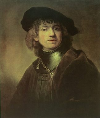 伦勃朗肖像 Portrait of Rembrandt (1896)，卡玛勒·奥尔·莫克