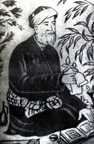 诗人贾米的肖像 Portrait of the Poet Jami，白扎德