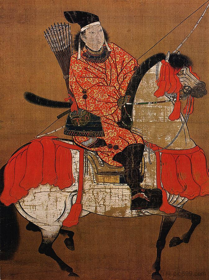 足利义久 Ashikaga Yoshihisa (1489; Japan ),狩野正信