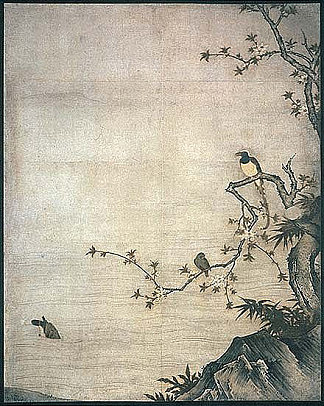 四季花鸟 Flowers and Birds of the Four Seasons (1513)，狩野元信