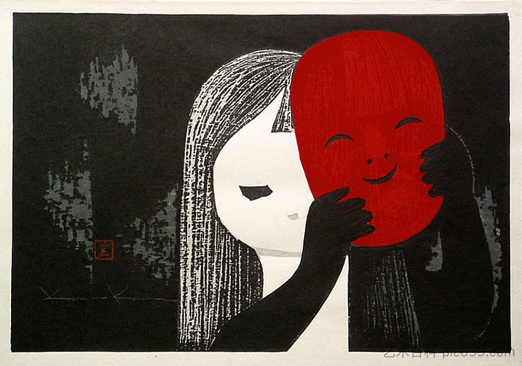 儿童和口罩 Child and Mask (1955)，卡鲁卡瓦诺