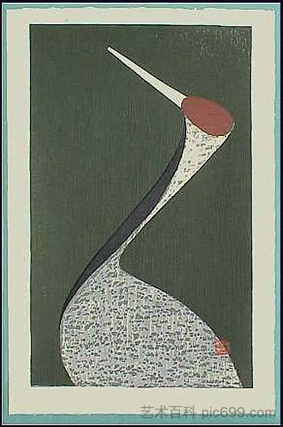 丹顶（日本鹤） Tancho (Japanese crane) (1950)，卡鲁卡瓦诺