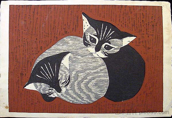 两只小猫 Two Kittens (1950)，卡鲁卡瓦诺