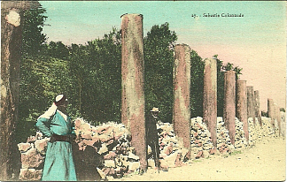 塞巴斯蒂亚柱廊 Sebastia Colonnade (1925; Nabulus / Nablus,Palestinian Territory                     )，卡里梅·阿布德