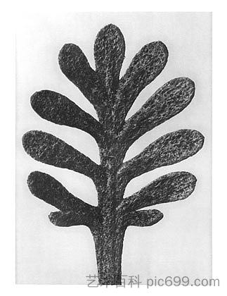自然界中的艺术形式 37 Art Forms in Nature 37 (1928),卡尔·布洛斯费尔特