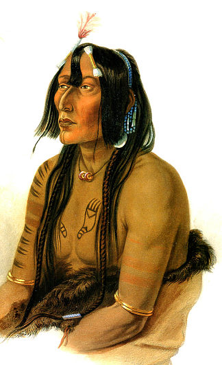 Psihdja Sahpa，Yanktonian Indian Psihdja Sahpa, Yanktonian Indian (1833; United States                     )，卡尔博德默